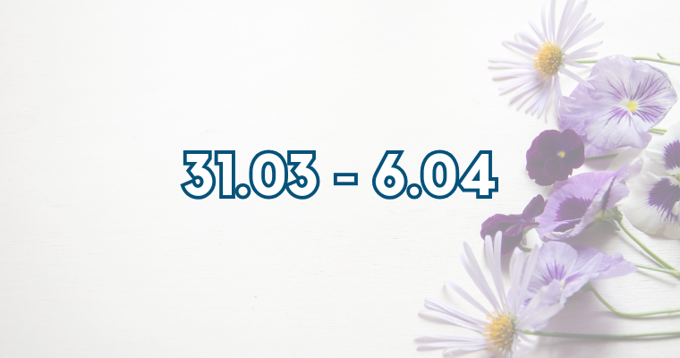31.03 - 6.04 